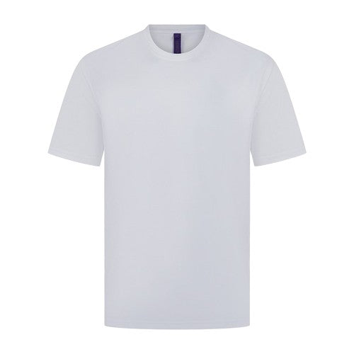 Front - Henbury Unisex Adult CoolPlus Moisture Wicking T-Shirt