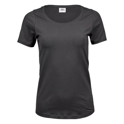 Front - Tee Jays Womens/Ladies Stretch T-Shirt