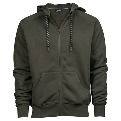 Front - Tee Jays Mens Fashion Full Zip Hoodie