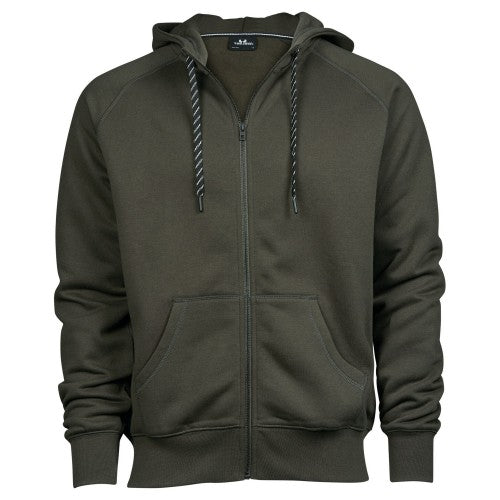 Front - Tee Jays Mens Fashion Full Zip Hoodie