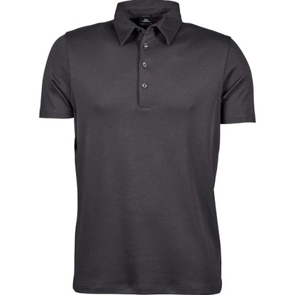 Front - Tee Jays Mens Pima Cotton Polo Shirt