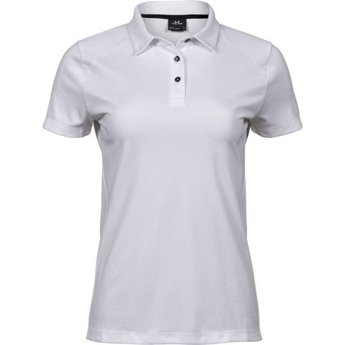 Front - Tee Jays Womens/Ladies Luxury Sport Polo Shirt