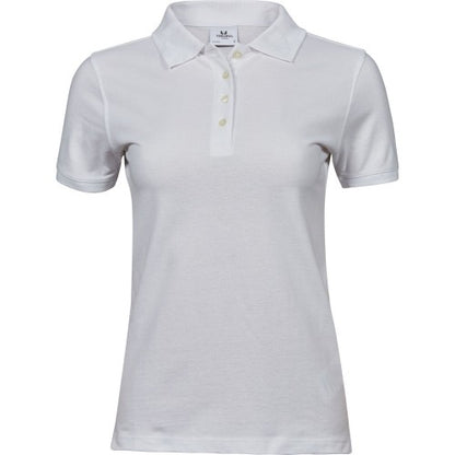 Front - Tee Jays Womens/Ladies Heavy Polo Shirt