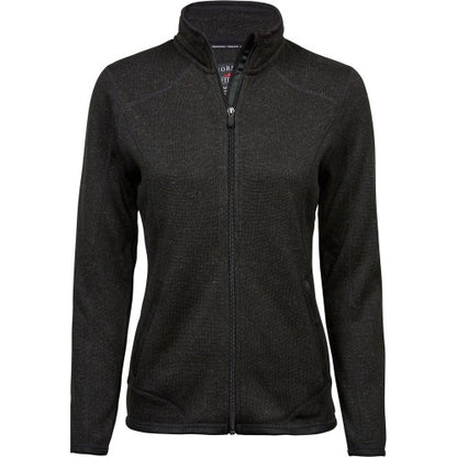 Front - Tee Jays Womens/Ladies Fleece Outdoor Jacket