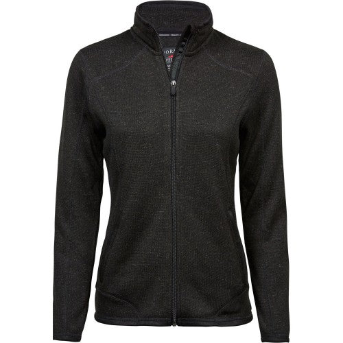 Front - Tee Jays Womens/Ladies Fleece Outdoor Jacket