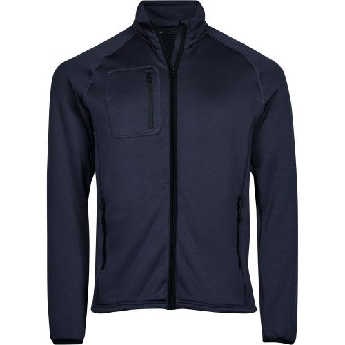 Front - Tee Jays Mens Stretch Fleece Jacket