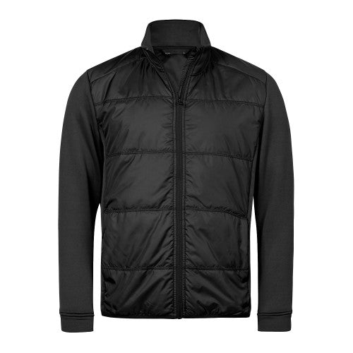 Front - Tee Jays Mens Stretch Hybrid Jacket