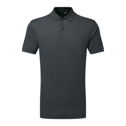 Front - TriDri Mens Ion-Charge Panelled Polo Shirt
