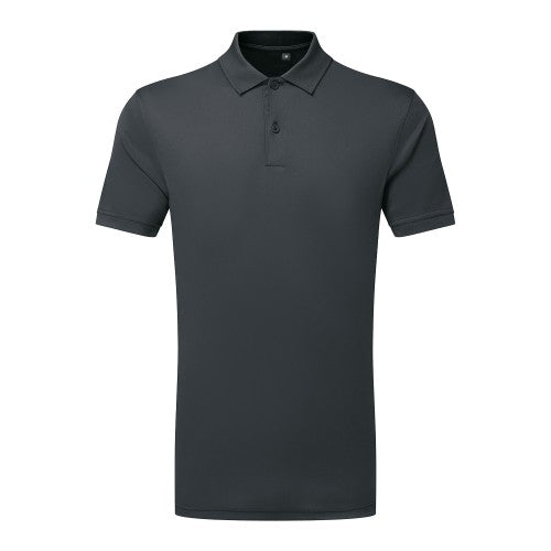 Front - TriDri Mens Ion-Charge Panelled Polo Shirt
