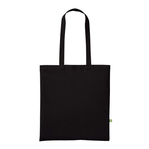 Front - Nutshell Organic Cotton Long Handle 10L Shopper