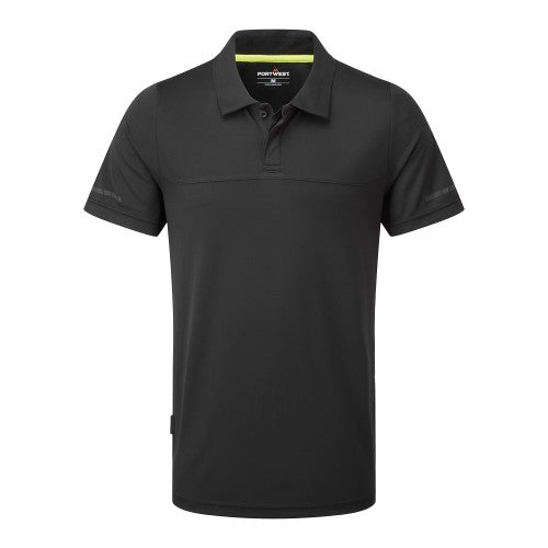 Front - Portwest Mens EV4 Plain Polo Shirt
