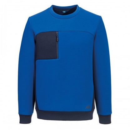 Front - Portwest Mens Tech Sport Sweatshirt