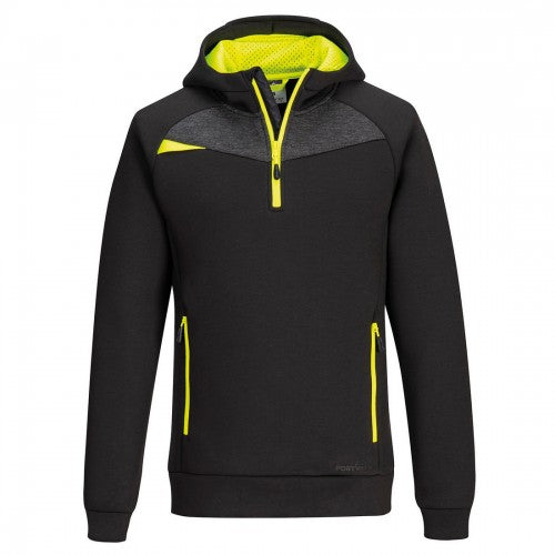 Front - Portwest Mens Quarter Zip Hoodie