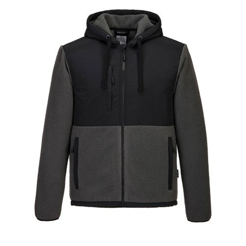 Front - Portwest Mens KX3 Borg Fleece Fleece Jacket