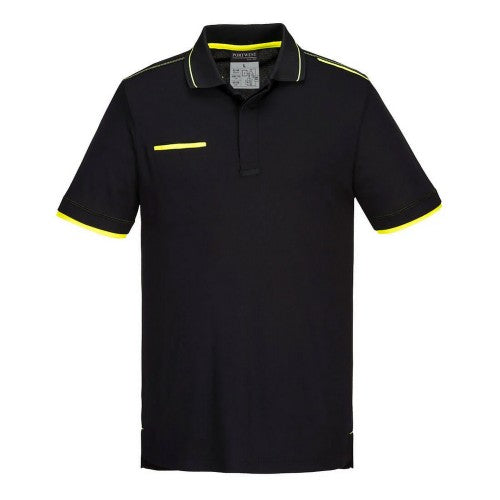 Front - Portwest Mens WX3 Eco Polo Shirt