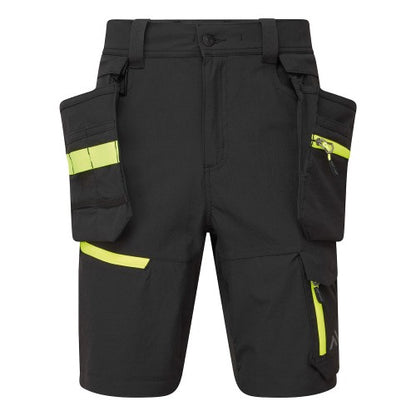 Front - Portwest Mens EV4 Work Shorts