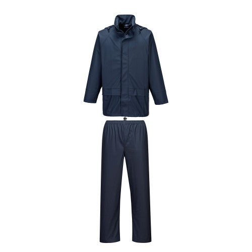Front - Portwest Mens Sealtex Essential Two-Piece Rain Suit