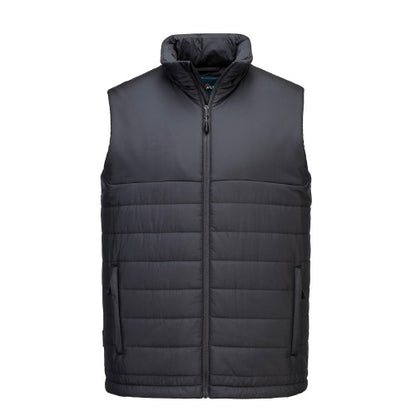 Front - Portwest Mens Professional Baffled Gilet