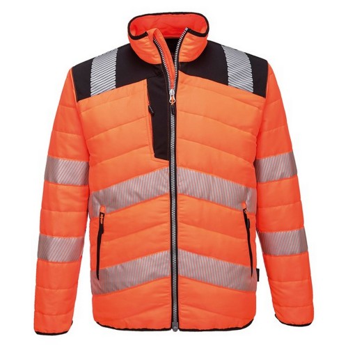 Front - Portwest Mens Hi-Vis Jacket