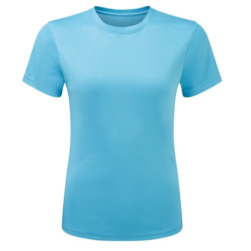 Front - TriDri Womens/Ladies Ion-Charge Textured Recycled T-Shirt