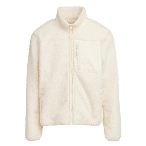 Front - Build Your Brand Mens Bonded Sherpa Jacket