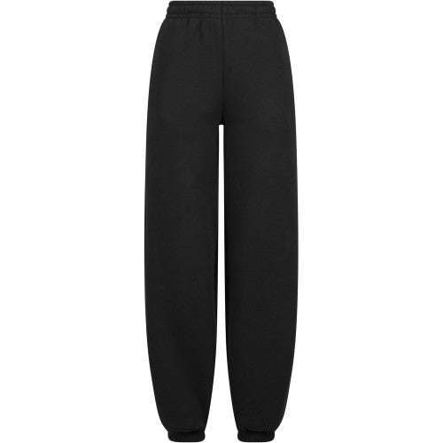 Front - Build Your Brand Womens/Ladies Fluffy Jogging Bottoms