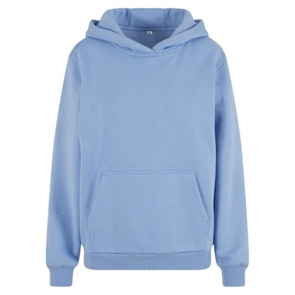 Front - Build Your Brand Womens/Ladies Fluffy Hoodie