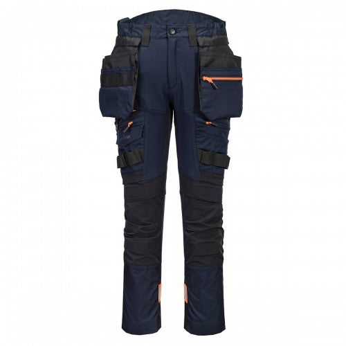 Front - Portwest Mens Detachable Holster Pocket Trousers