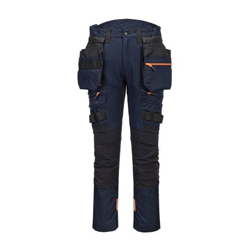 Front - Portwest Mens DX4 Detachable Holster Pocket Trousers