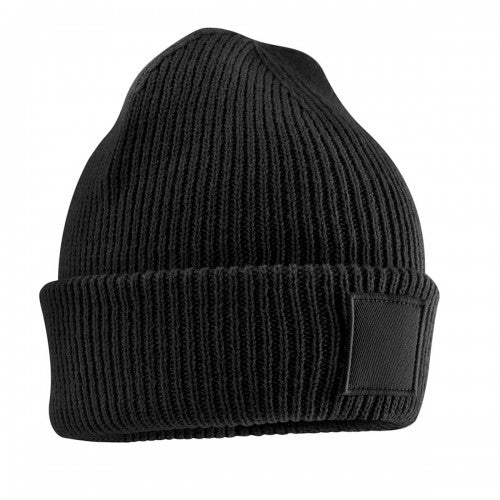 Front - Beechfield Childrens/Kids Tonal Patch Beanie