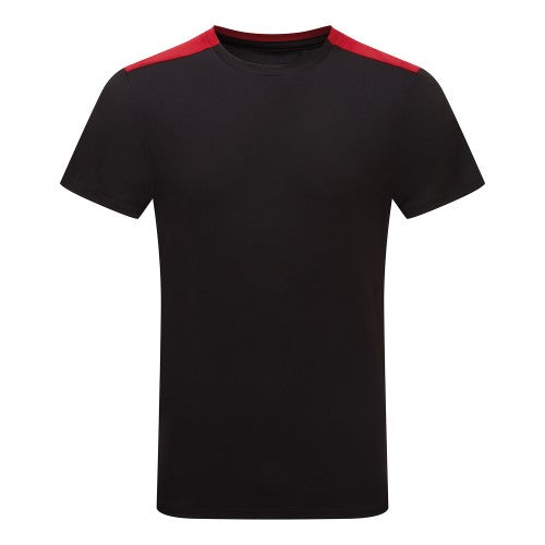 Front - TriDri Unisex Adult Performance Contrast T-Shirt