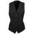 Front - Premier Womens/Ladies Lined Polyester Waistcoat / Bar Wear / Catering