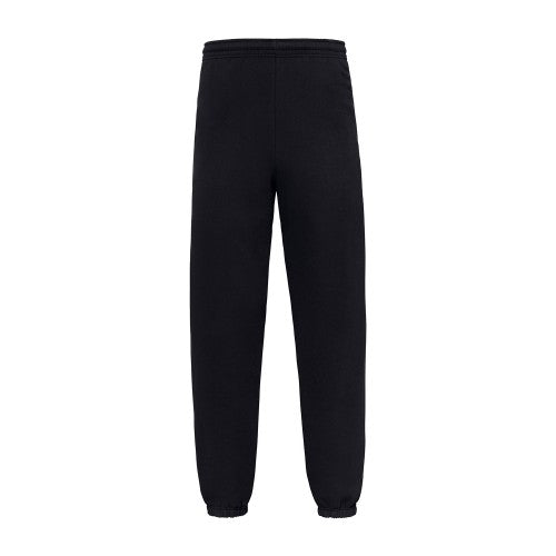 Front - Fruit of the Loom Unisex Adult Iconic Premium Elasticated Cuff Jogging Bottoms