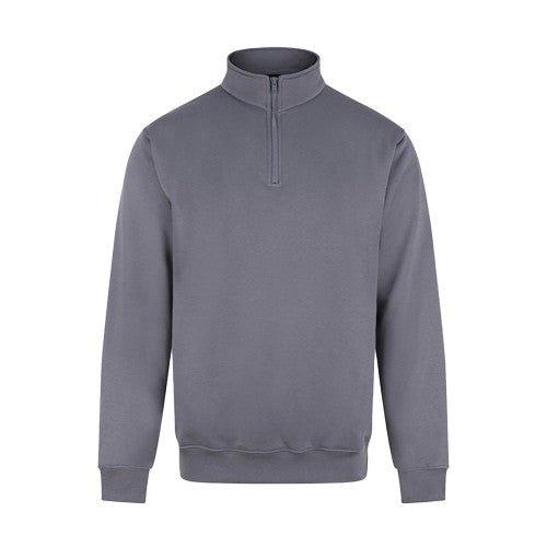 Front - PRO RTX Mens Quarter Zip Sweatshirt