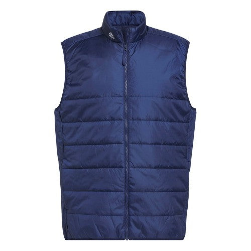 Front - Adidas Mens Puffy Logo Gilet