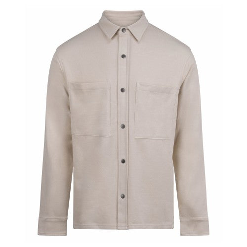 Front - Front Row Unisex Adult Premium Piqué Long-Sleeved Overshirt