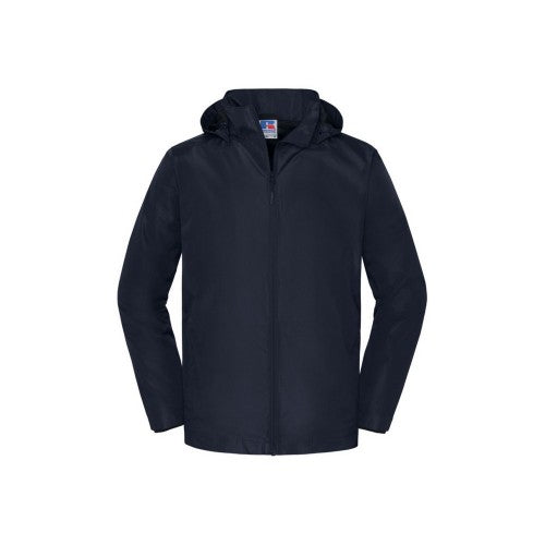 Front - Russell Collection Mens Essential Weatherproof Shell Jacket