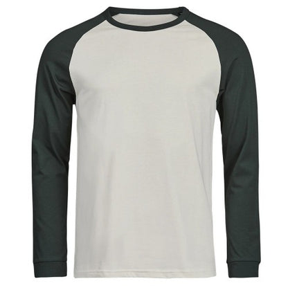 Front - Tee Jays Mens Unlabeled Baseball T-Shirt
