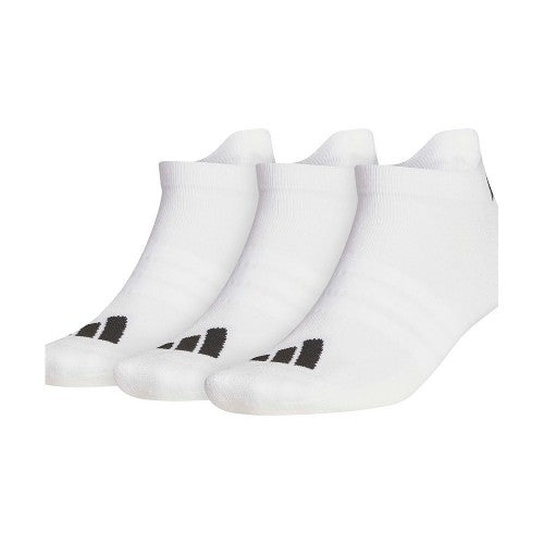 Front - Adidas Unisex Adult Ankle Socks (Pack of 3)