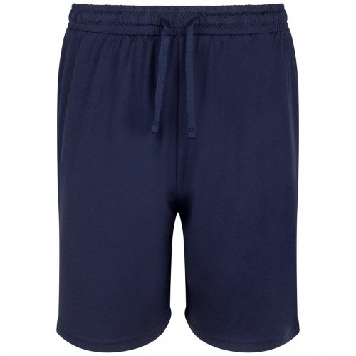 Front - Finden & Hales Unisex Adult Team No Pocket Shorts