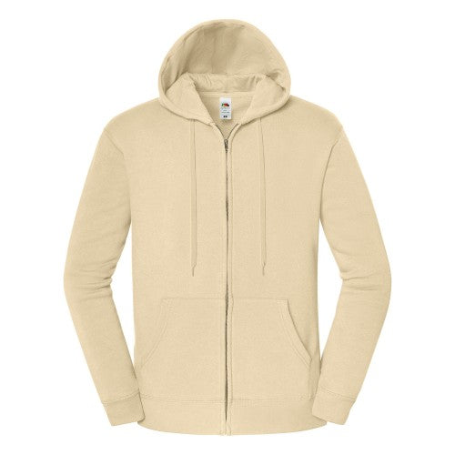 Front - Fruit of the Loom Mens Iconic Premium Hooded Jacket