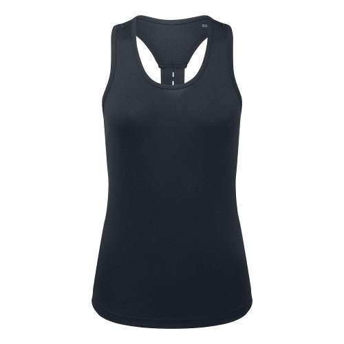 Front - TriDri Womens/Ladies Performance Backstrap Tank Top