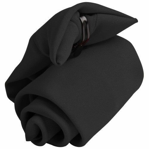 Front - Premier Tie - Mens Plain Workwear Clip On Tie