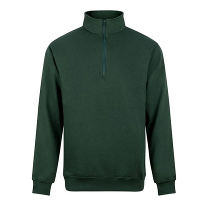 Front - PRO RTX Mens Quarter Zip Sweatshirt