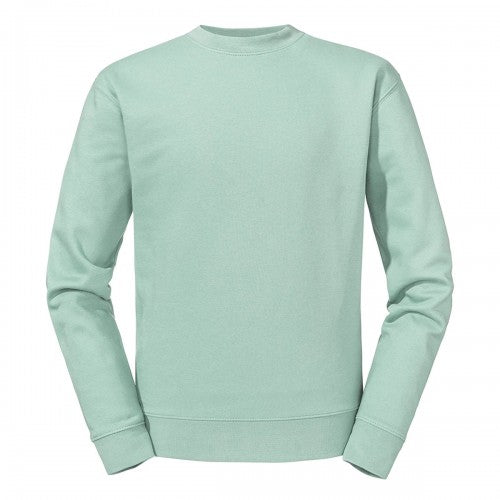 Front - Russell Mens Plain Set-in Sweatshirt