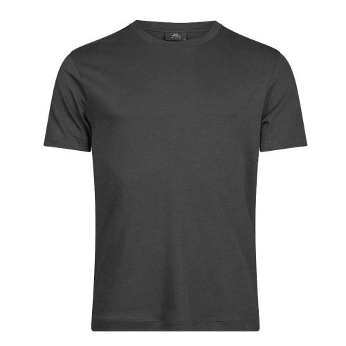 Front - Tee Jays Mens Plain Pima Cotton T-Shirt