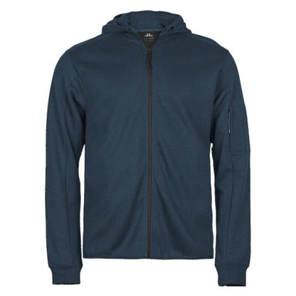 Front - Tee Jays Mens Athletic Full Zip Hoodie