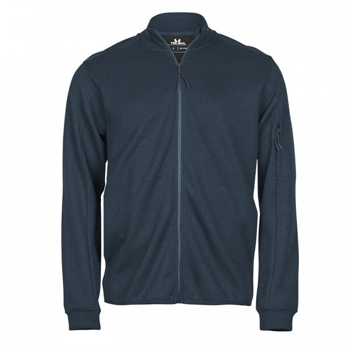 Front - Tee Jays Mens Athletic Full Zip Jacket