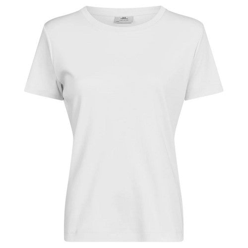 Front - Tee Jays Womens/Ladies Pima Cotton T-Shirt