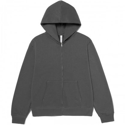 Front - Bella + Canvas Unisex Adult Heavy Full Zip Hoodie